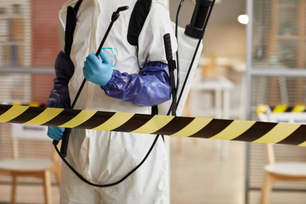 Professional Biohazard Cleanup technician working in Eden Valley, MN